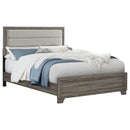  Size_Queen -- Coaster Furniture Wright Upholstered Panel Bed IMAGE 2