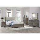  Size_Queen -- Coaster Furniture Wright Upholstered Panel Bed IMAGE 5