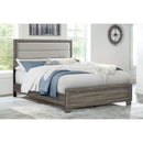  Size_King -- Wright 223341KE 52-inch Upholstered Eastern King Bed - Brown Oak IMAGE 4
