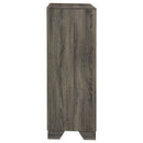 Coaster Furniture Wright 223345 4-Drawer Chest of Drawers - Brown Oak IMAGE 4