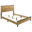  Size_King -- Kaywood 225001KE 52-inch Eastern King Panel Bed - Natural Pine IMAGE 1
