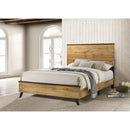 Size_King -- Kaywood 225001KE 52-inch Eastern King Panel Bed - Natural Pine IMAGE 4