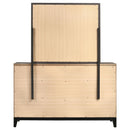 Coaster Furniture Watson 212423M 6-Drawer Dresser with Mirror - Grey Oak IMAGE 6