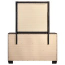  Coaster Furniture Kauffman 204193M 6-Drawer Dresser with Mirror - Washed Taupe IMAGE 6