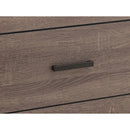  Coaster Furniture Brantford 207043M 6-Drawer Dresser with Mirror - Barrel Oak IMAGE 11