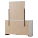 Coaster Furniture Brantford 207053M 6-Drawer Dresser with Mirror - Coastal White IMAGE 7