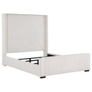  Size_Queen -- Coaster Furniture Natasha Upholstered Panel Bed IMAGE 1