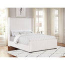  Size_Queen -- Coaster Furniture Natasha Upholstered Panel Bed IMAGE 4