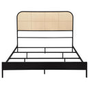  Size_Queen -- Coaster Furniture Amherst Panel Bed IMAGE 2