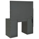  Coaster Furniture Acena 931145 7-Drawer Vanity Set with Lighting - Grey High Gloss IMAGE 5