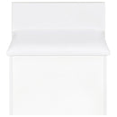  Coaster Furniture Danbury 930208 3-Drawer Makeup Vanity & Stool - Set White High Gloss IMAGE 11