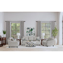  Coaster Furniture Tomkins 509671 Boucle Upholstered Sofa - Light Grey IMAGE 9