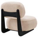  Coaster Furniture Duffie 903097 Upholstered Armless Accent Chair - Camel IMAGE 6