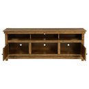  Coaster Furniture Payne 710043 70-inch TV Stand Media Console - Distressed Brown IMAGE 3