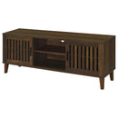  Coaster Furniture Sedona 701982 2-door Engineered Wood 60" TV Stand - Dark Pine IMAGE 4
