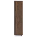  Coaster Furniture Maddox 801863 71-inch 3-shelf Cabinet Bookcase - Walnut IMAGE 9
