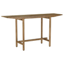 Coaster Furniture Darius 930128 Solid Wood Entryway Console Table - Natural Mango IMAGE 5