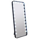  Coaster Furniture Canton 961577 32 x 71 Inch LED Standing Mirror with Speakers - Black IMAGE 4