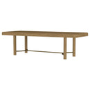  Coaster Furniture Arini 108931 104-inch Extension Leaf Dining Table - Sand Wash IMAGE 7