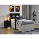  Coaster Furniture Westpark 315851T 49-inch Twin Bookcase Headboard - Black IMAGE 8