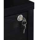  Coaster Furniture Westpark 802703 3-shelf Bookcase USB and Lockable Drawer - Black IMAGE 10