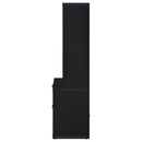  Coaster Furniture Westpark 802703 3-shelf Bookcase USB and Lockable Drawer - Black IMAGE 6