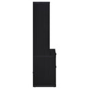  Coaster Furniture Westpark 802703 3-shelf Bookcase USB and Lockable Drawer - Black IMAGE 9