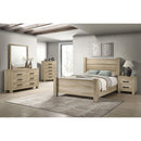  Coaster Furniture Oakglen 225102 2-drawer Nightstand Bedside Table - Weathered Oak IMAGE 12
