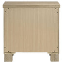  Coaster Furniture Oakglen 225102 2-drawer Nightstand Bedside Table - Weathered Oak IMAGE 7
