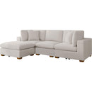  Coaster Furniture Lakeview 551461-SETB 5 pc Upholstered Modular Sectional Sofa - Ivory IMAGE 1
