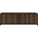  Coaster Furniture Laughlin 724123-SET 3-piece Entertainment Center TV Stand - Dark Pine IMAGE 9