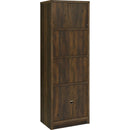  Coaster Furniture Laughlin 724124 3-shelf Engineered Wood Media Tower - Dark Pine IMAGE 7