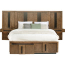  Size_Queen -- Coaster Furniture Terrace Panel Bed with Storage IMAGE 3