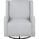  Coaster Furniture Serra 902454 Boucle Upholstered Swivel Glider - Dove Grey IMAGE 3
