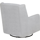  Coaster Furniture Serra 902454 Boucle Upholstered Swivel Glider - Dove Grey IMAGE 8