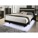  Color_Black/gold  Size_Twin  -- Lillestrom FM7217BK-T-BED Twin Bed IMAGE 2