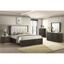  Size_King -- Furniture of America Lantrisant Panel Bed IMAGE 3