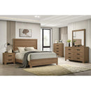  Size_Queen -- Panelli FM72017BR-Q-BED Queen Bed IMAGE 3