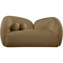  Manufacturer Color_Brown -- Elowen 68" Brown Fabric Upholstered Loveseat IMAGE 2