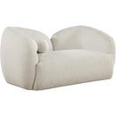  Manufacturer Color_Cream -- Elowen 68" Cream Fabric Upholstered Loveseat IMAGE 1