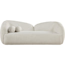  Manufacturer Color_Cream -- Elowen 91" Cream Fabric Upholstered Sofa IMAGE 2