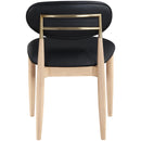  Color_Black -- Meridian Riccio Dining Chair IMAGE 4