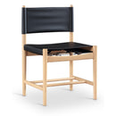  Meridian Rawlins Black Vegan Leather Upholstered Dining Chair IMAGE 1