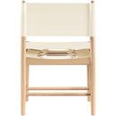  Color_Cream -- Rawlins Cream Vegan Leather Upholstered Dining Chair IMAGE 5