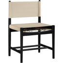  Meridian Rawlins Beige Vegan Leather Upholstered Dining Chair IMAGE 3