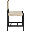  Meridian Rawlins Beige Vegan Leather Upholstered Dining Chair IMAGE 5