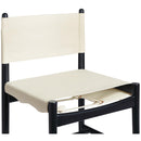  Color_Cream -- Rawlins Cream Vegan Leather Upholstered Dining Chair IMAGE 7