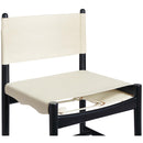  Meridian Rawlins Cream Vegan Leather Upholstered Dining Chair IMAGE 7