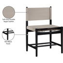  Meridian Rawlins Taupe Vegan Leather Upholstered Dining Chair IMAGE 10