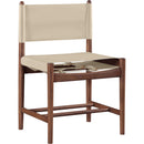  Meridian Rawlins Beige Vegan Leather Upholstered Dining Chair IMAGE 3